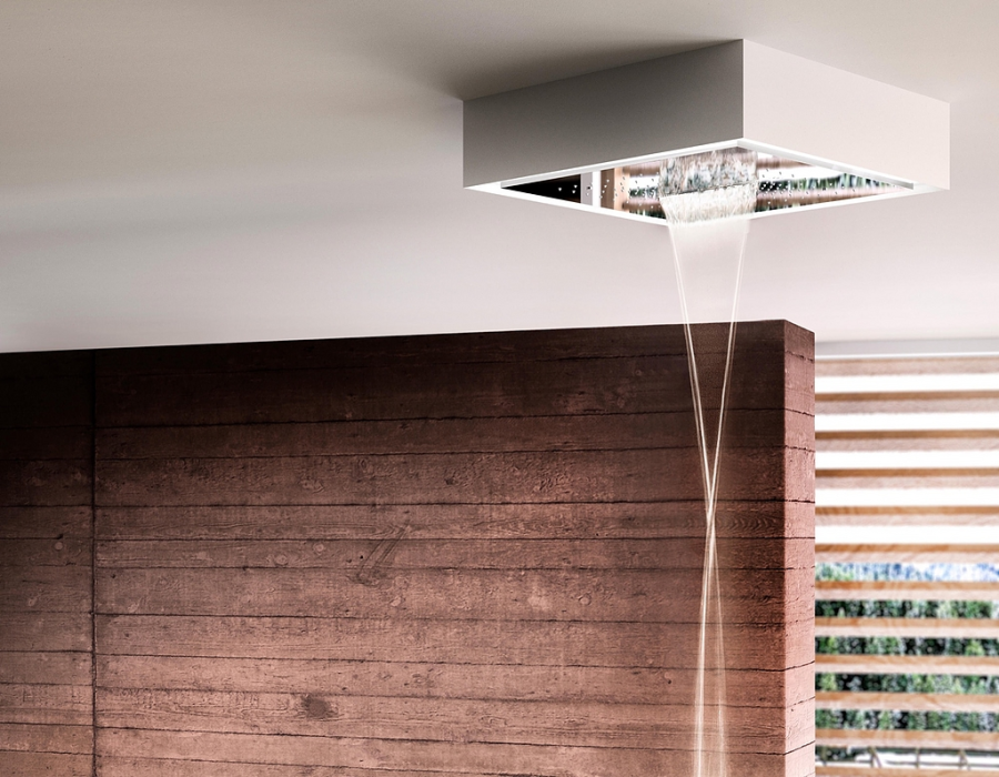 Накладная панель Gessi Afilo, для многофункциональной душевой системы, 500х500 мм, цвет steel brushed - изображение 2