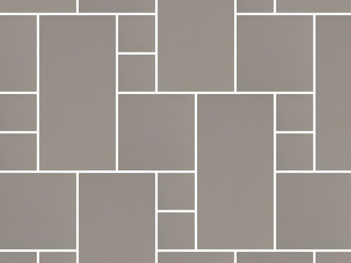 На изображении товар Micro. Керамогранит Microtiles Offset Grey 35,1x30,1 от официального представителя в Москве