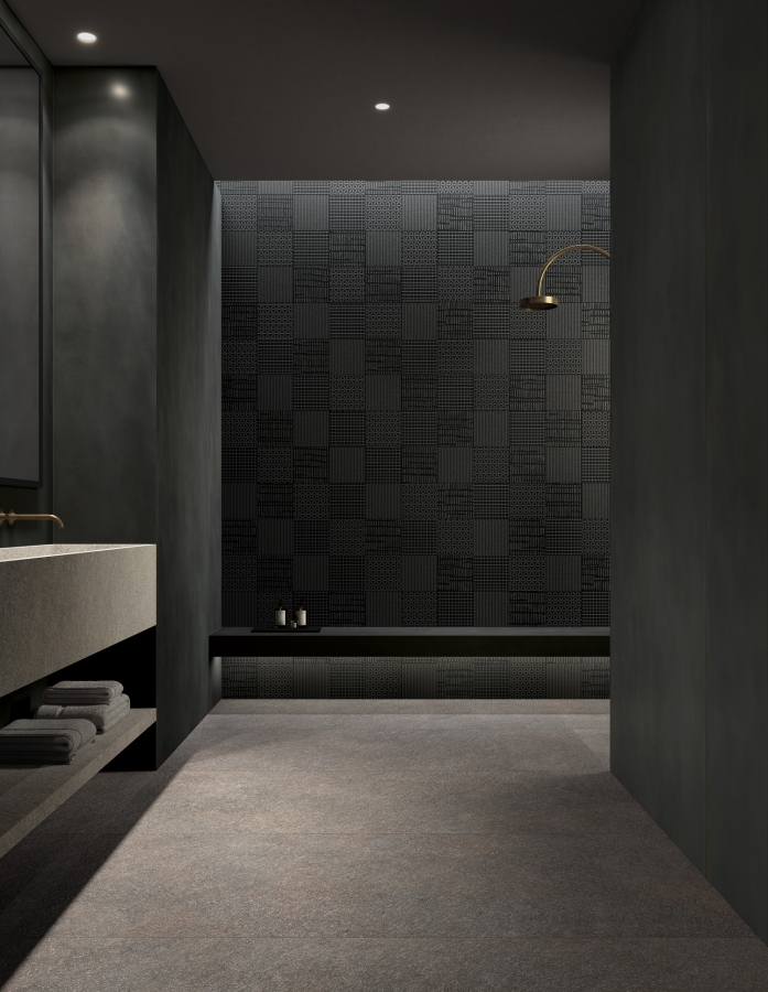 Kronos ceramiche Керамогранит Metallique Noir ret 60x120 - изображение 4