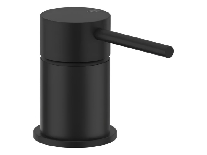 На изображении товар Смеситель Gessi316, для удалённого управления, цвет Matte Black от официального представителя в Москве