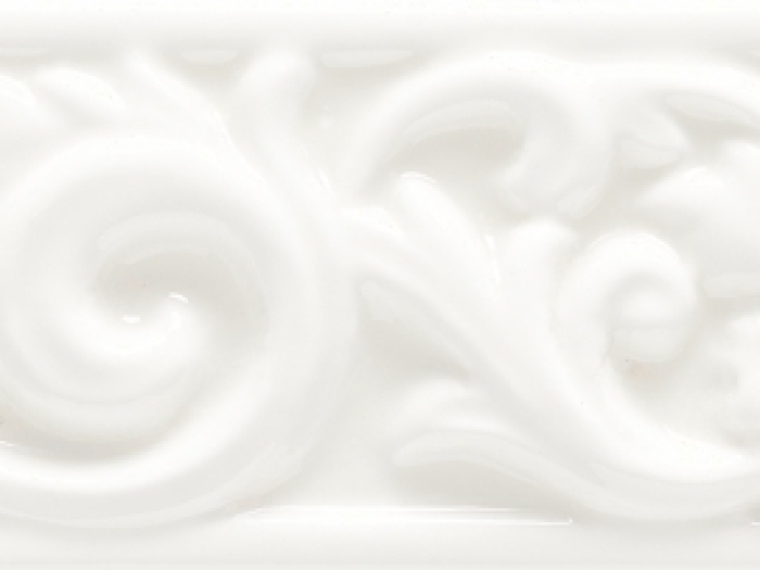 На изображении товар CERAMICHE GRAZIA Декор ESSENZE VOLUTA 6X26 ICE от официального представителя в Москве