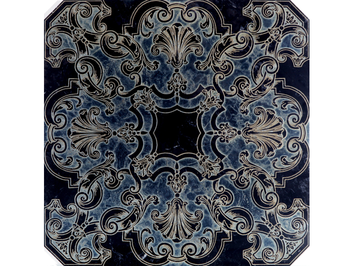 На изображении товар Akros Venezia Камень Dogma Classic Hopus Old Nero Marquinia 40x40x1 от официального представителя в Москве