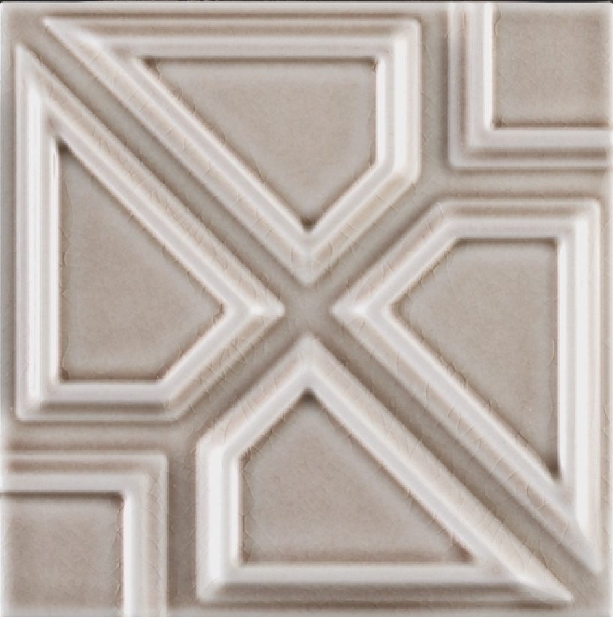 CERAMICHE GRAZIA Керамическая плитка FORMELLE MILANO 13X13 GREIGE CRAQUELE'