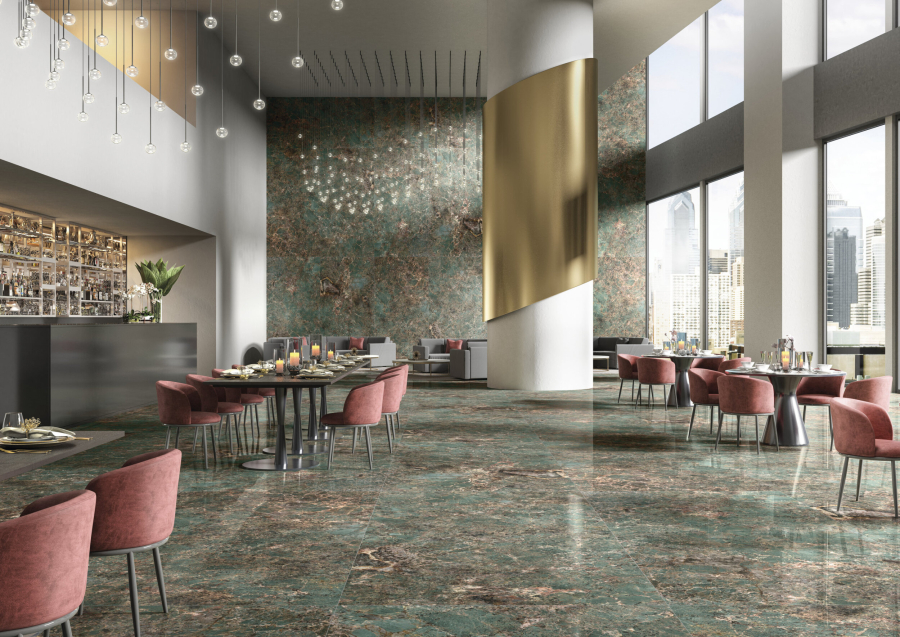 FMG Maxfine Керамогранит Marmi Amazonite lucidato 75x37,5 - изображение 2