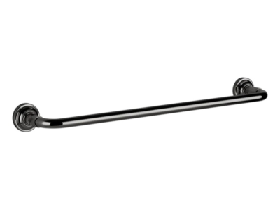 На изображении товар Полотенцедержатель Gessi Venti20, настенный, 450 мм, цвет Black Metal PVD от официального представителя в Москве