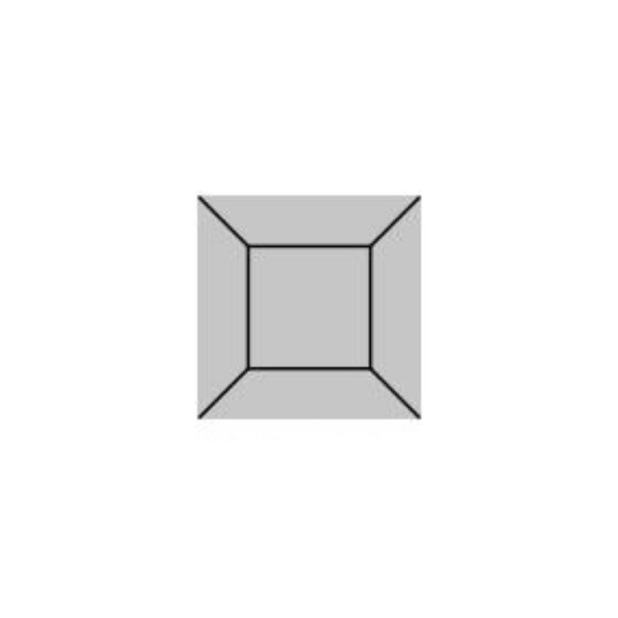 Etruria Керамическая плитка VICTORIA 7.4X7.4 Diamantato Silver Gray