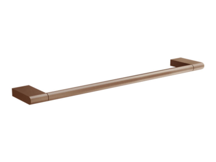 На изображении товар Полотенцедержатель Gessi Origin, настенный, 300 мм, цвет Copper Brushed PVD от официального представителя в Москве
