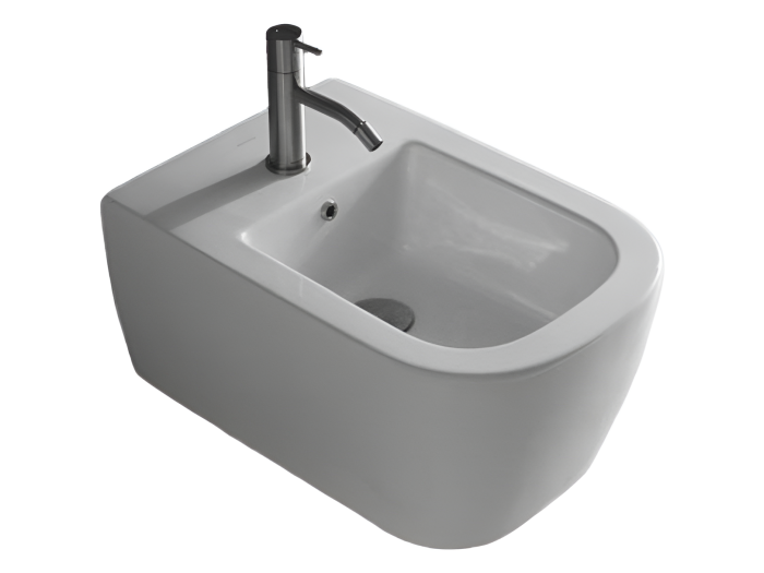 На изображении товар Биде AntonioLupi Komodo, 540 х 420 мм, белый матовый от официального представителя в Москве