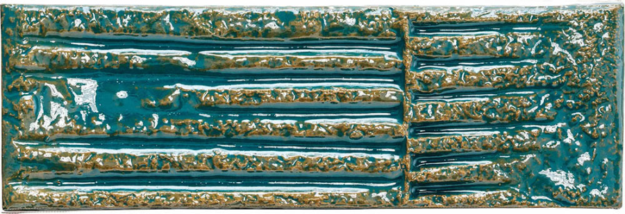 Mutina Керамическая плитка Chamotte Quadra Verde 7,5x21,3