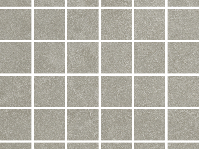 На изображении товар Living Ceramics Керамогранит Gubi Greige Mosaic 55 Bush hammered Anti-slip 29,8x29,8 от официального представителя в Москве