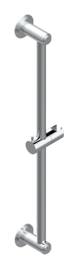 Штанга для душа THG Faubourg metal Lever, h-60 см, с держателем для душевой лейки, цвет бронза