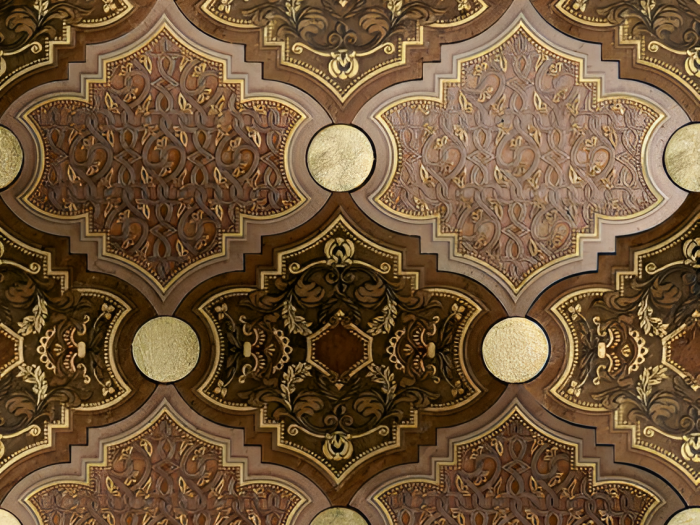 На изображении товар Akros Venezia Камень The Original Aquarius TS Travertino Classico Travertino Noce Gold 20х21,1х1 от официального представителя в Москве