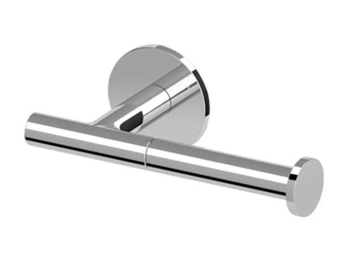 На изображении товар Бумагодержатель Zucchetti Pan без крышки, настенный, цвет никель полированный от официального представителя в Москве