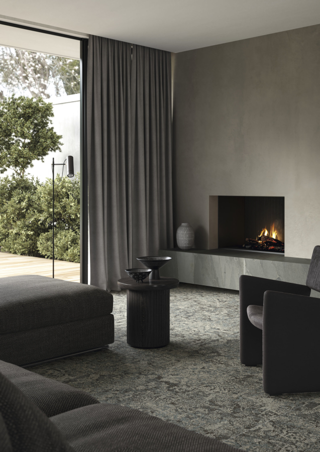 Iris Ceramica Керамогранит Theke Trame camouflage decor naturale 120x120 - изображение 2