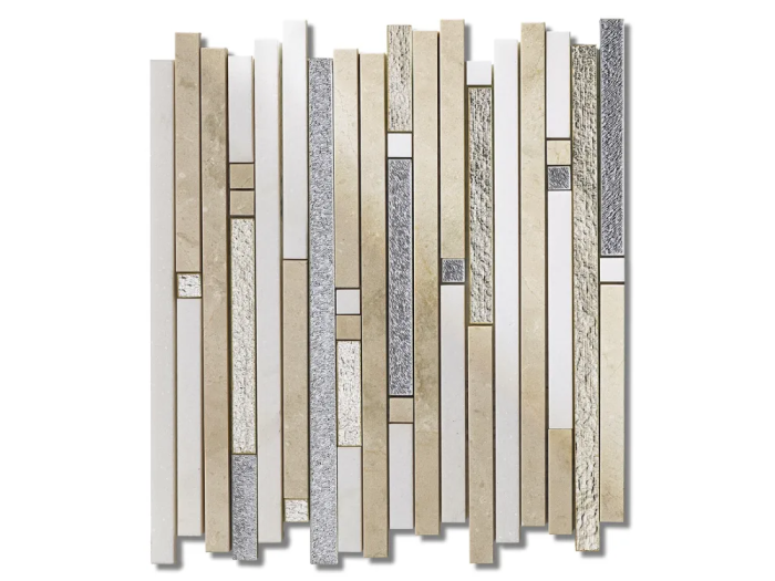 На изображении товар Sicis Смешанная мозаика Fibers Thick Raffia 288x331 mm от официального представителя в Москве