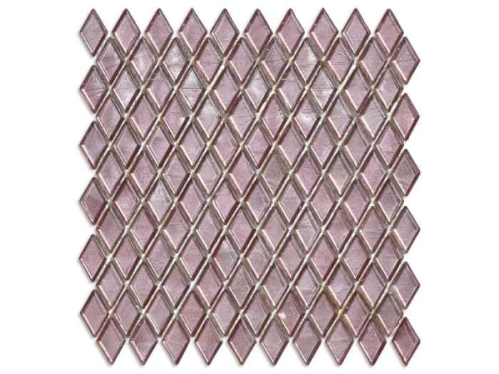 На изображении товар Sicis Стеклянная мозаика Diamond ITEM 02 Fuxian chips size 23х40 mm sheet size 259x266 mm от официального представителя в Москве