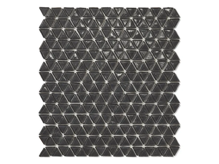 На изображении товар Sicis Смальтовая мозаика Trigono Mosaic Lavagna chips size 19x21 mm sheet-size 284x300 mm от официального представителя в Москве