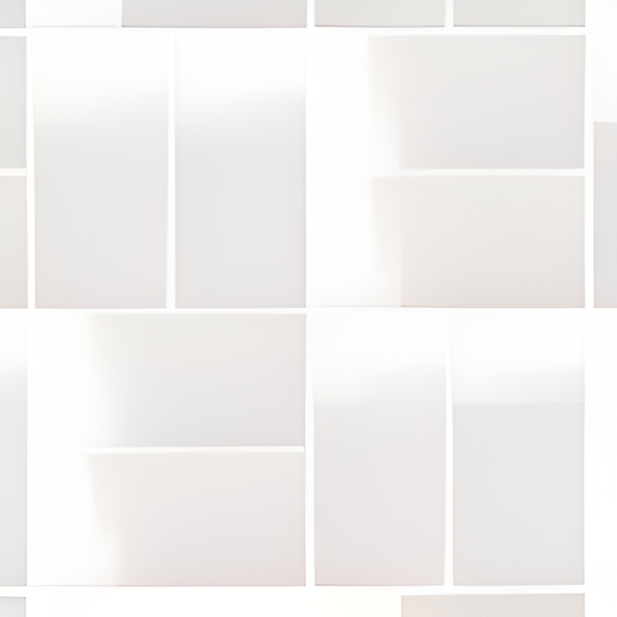 Micro. Керамогранит Microtiles Basket Glaze White 40,2x40,2