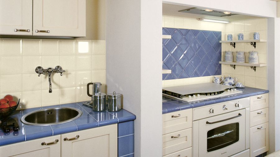 Etruria Керамическая плитка VICTORIA 15X15 Diamantato China Blue - изображение 1