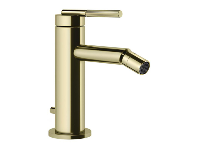 Смеситель для биде Gessi Ingranaggio, донный клапан, цвет Brass PVD