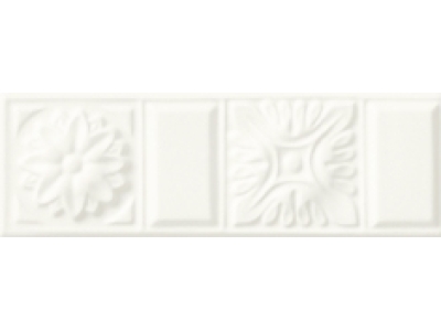 CERAMICHE GRAZIA Бордюр ELECTA CAMMEO 6,5X20 BIANCO CRAQUELE'