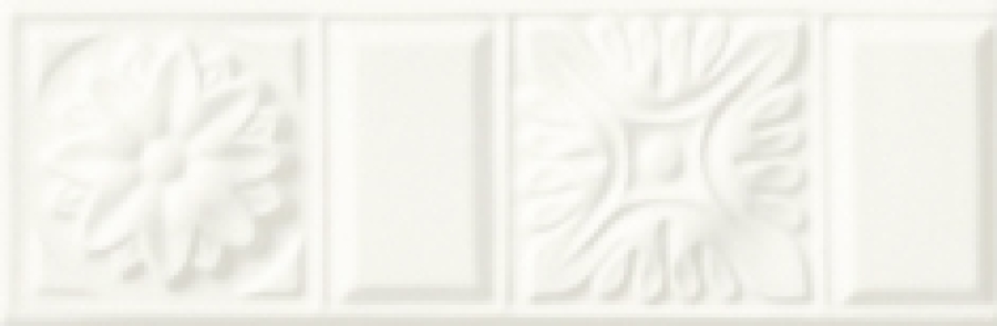 CERAMICHE GRAZIA Бордюр ELECTA CAMMEO 6,5X20 BIANCO CRAQUELE'