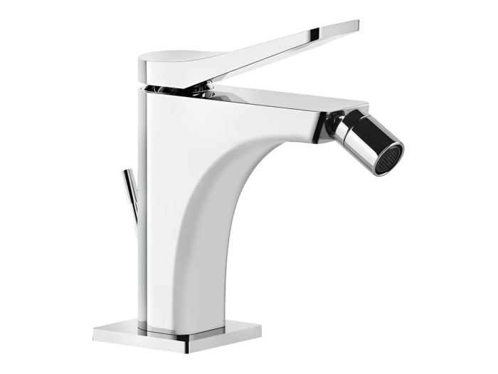 На изображении товар Смеситель для биде Gessi Rilievo, с донным клапаном, цвет Chrome от официального представителя в Москве
