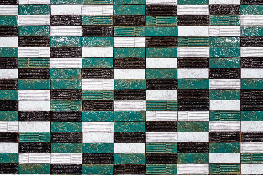 Mutina Керамическая плитка Chamotte Quadra Bianco 7,5x21,3 - изображение 3