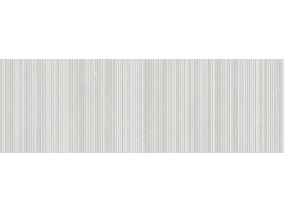 Living Ceramics Керамическая плитка Allure Ductile Reliefs Wave Light grey 29,8x89,8