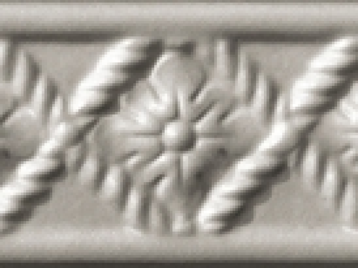 На изображении товар CERAMICHE GRAZIA Бордюр AMARCORD IGEA 5X20 DARK FUMO MATT. от официального представителя в Москве