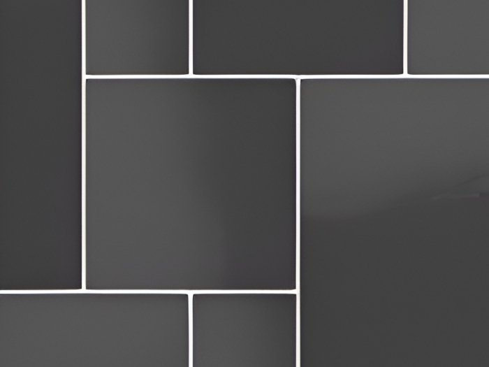 На изображении товар Micro. Керамогранит Microtiles X4 Offset Glaze Black 35,1x30,1 от официального представителя в Москве