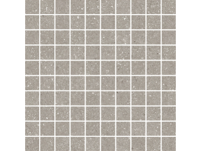 На изображении товар Terratinta Ceramics Мозаика, керамогранит Grained Matt Zinc Mosaic 30x30 (3x3) / 10.0 от официального представителя в Москве