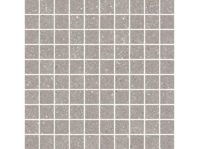 На изображении товар Terratinta Ceramics Мозаика, керамогранит Grained Matt Zinc Mosaic 30x30 (3x3) / 10.0 от официального представителя в Москве