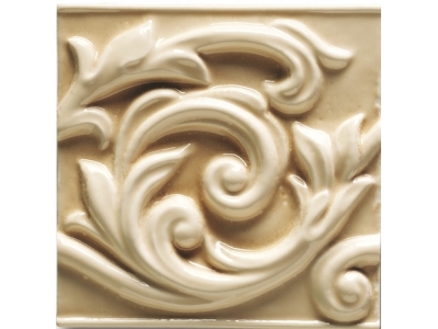 CERAMICHE GRAZIA Декор ESSENZE VOLUTA 13X13 GELSOMINO