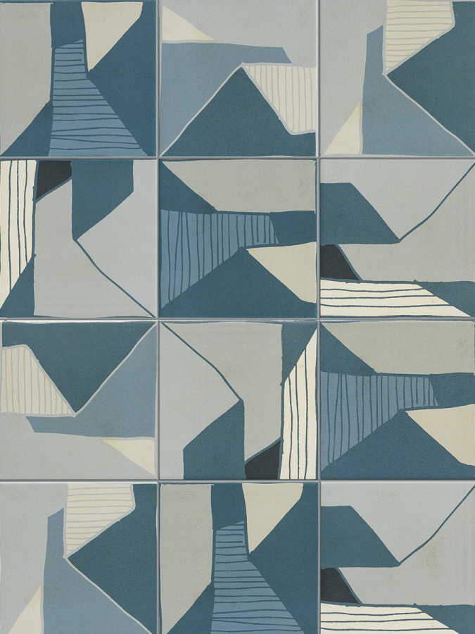 Sartoria Керамогранит Genesi Decor Mix Acqua Blues Matt 15x15 - изображение 1