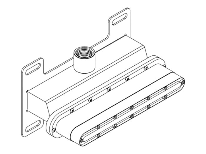 На изображении товар Скрытая часть CeaDesign INC,  для настенного излива, INC 28 от официального представителя в Москве