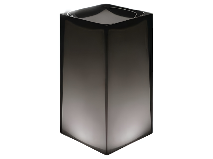 На изображении товар Раковина Antonio Lupi Aura 450 х 450 x H 850 мм, напольная со светодиодной подсветкой LED, цвет Fume от официального представителя в Москве