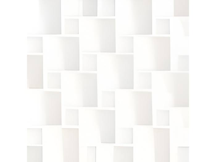 На изображении товар Micro. Керамогранит Microtiles Oddfellow Glaze White 30,1x30,1 от официального представителя в Москве