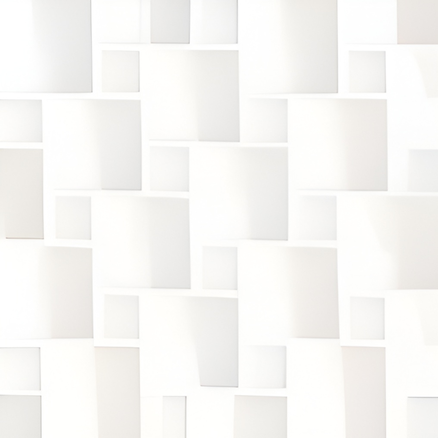 Micro. Керамогранит Microtiles Oddfellow Glaze White 30,1x30,1