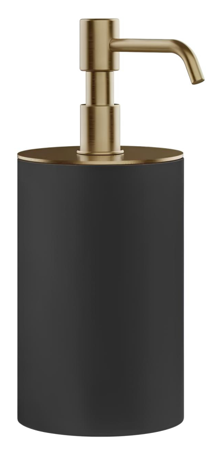 Дозатор Gessi Rilievo, настольный, цвет Black/Warm Bronze Brushed PVD