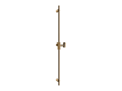Штанга для душа Gessi Anello, настенная, h900 мм, цвет Warm Bronze PVD