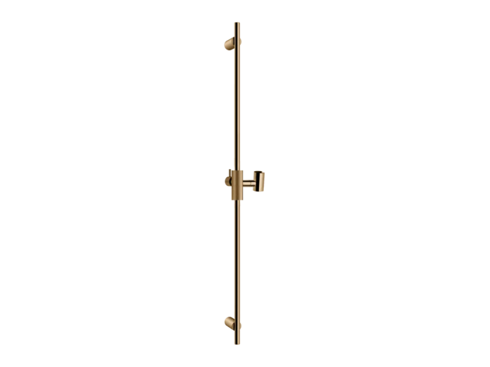 На изображении товар Штанга для душа Gessi Anello, настенная, h900 мм, цвет Warm Bronze PVD от официального представителя в Москве