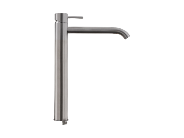 На изображении товар Смеситель для раковины CeaDesign Milo360, однорычажный, настольный, h-315 мм, сталь, цвет сатинированная бронза от официального представителя в Москве