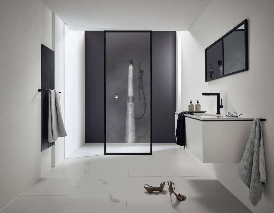 Полотенцедержатель Hansgrohe AddStoris, настенный, l-648 мм, цвет чёрный матовый - изображение 3