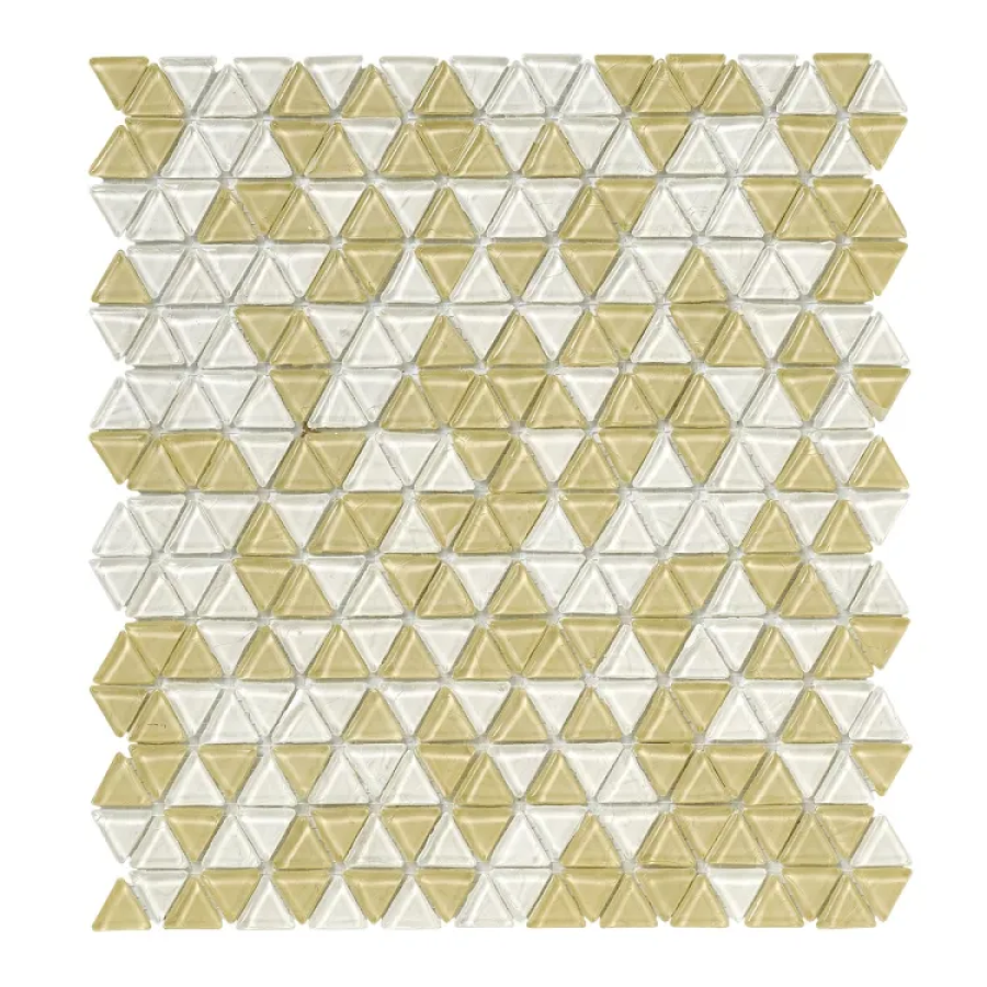 Sicis Смальтовая мозаика Trigono Blends Mosaic Nicolaj chips size 19x21 mm sheet-size 284x300 mm