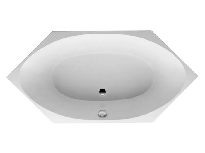 На изображении товар Ванна Duravit 2x3, встраиваемая, 2000х1000 мм, цвет белый от официального представителя в Москве