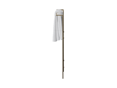 На изображении товар Полотенцедержатель Cielo Narciso  100х500х830 мм, цвет Brushed Bronze от официального представителя в Москве