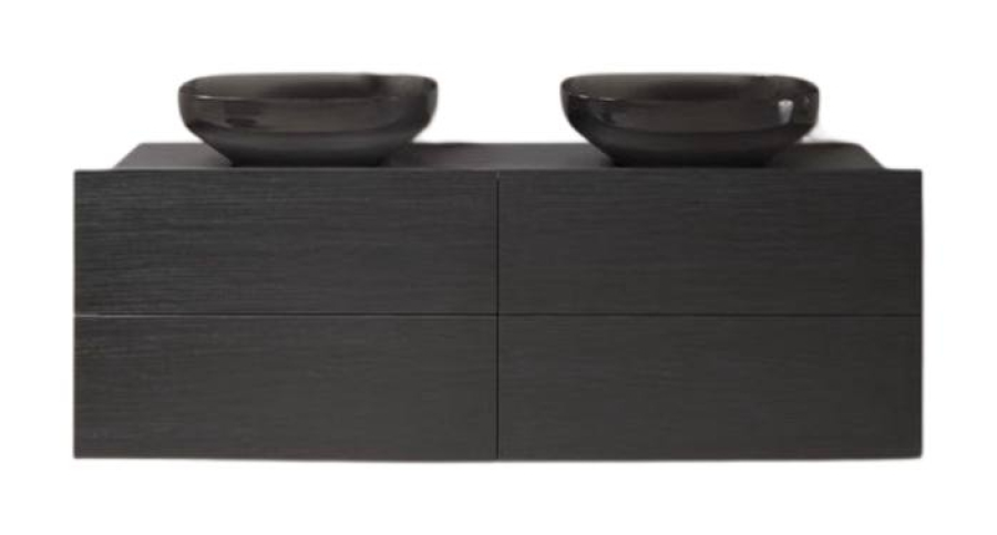 База под раковину Antonio Lupi Nemesis, 144 x 49 x 50 см, цвет Rovere Fume