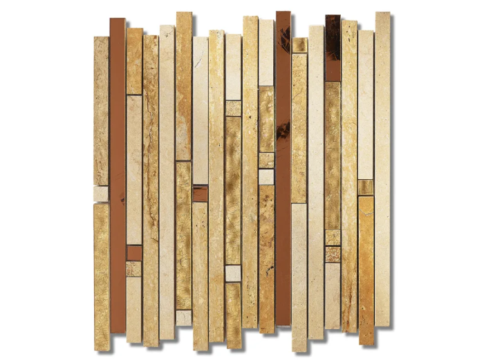 На изображении товар Sicis Смешанная мозаика Fibers Thick Mantle 288x331 mm от официального представителя в Москве