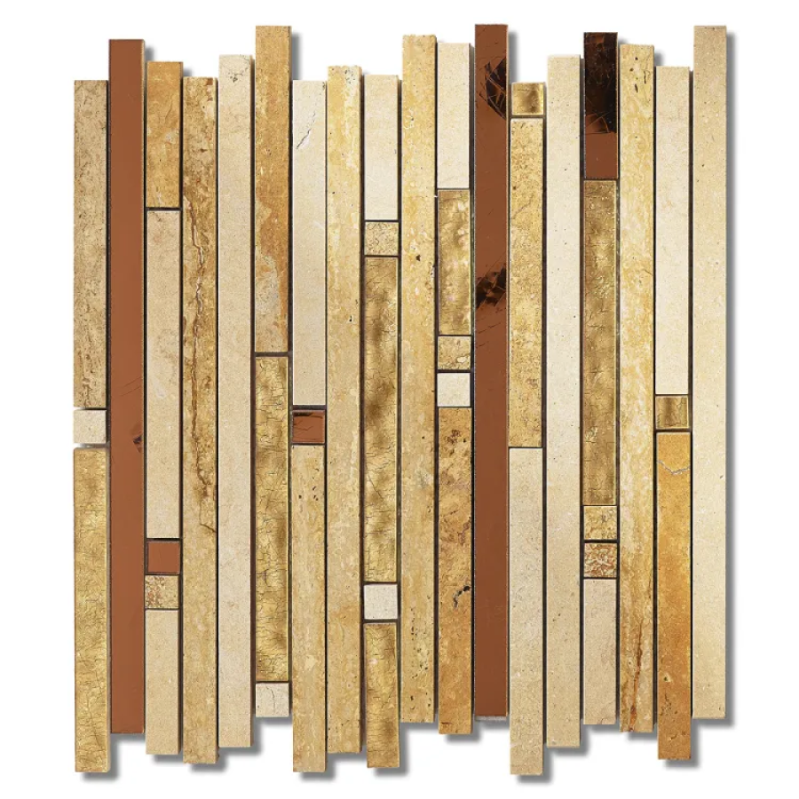 Sicis Смешанная мозаика Fibers Thick Mantle 288x331 mm